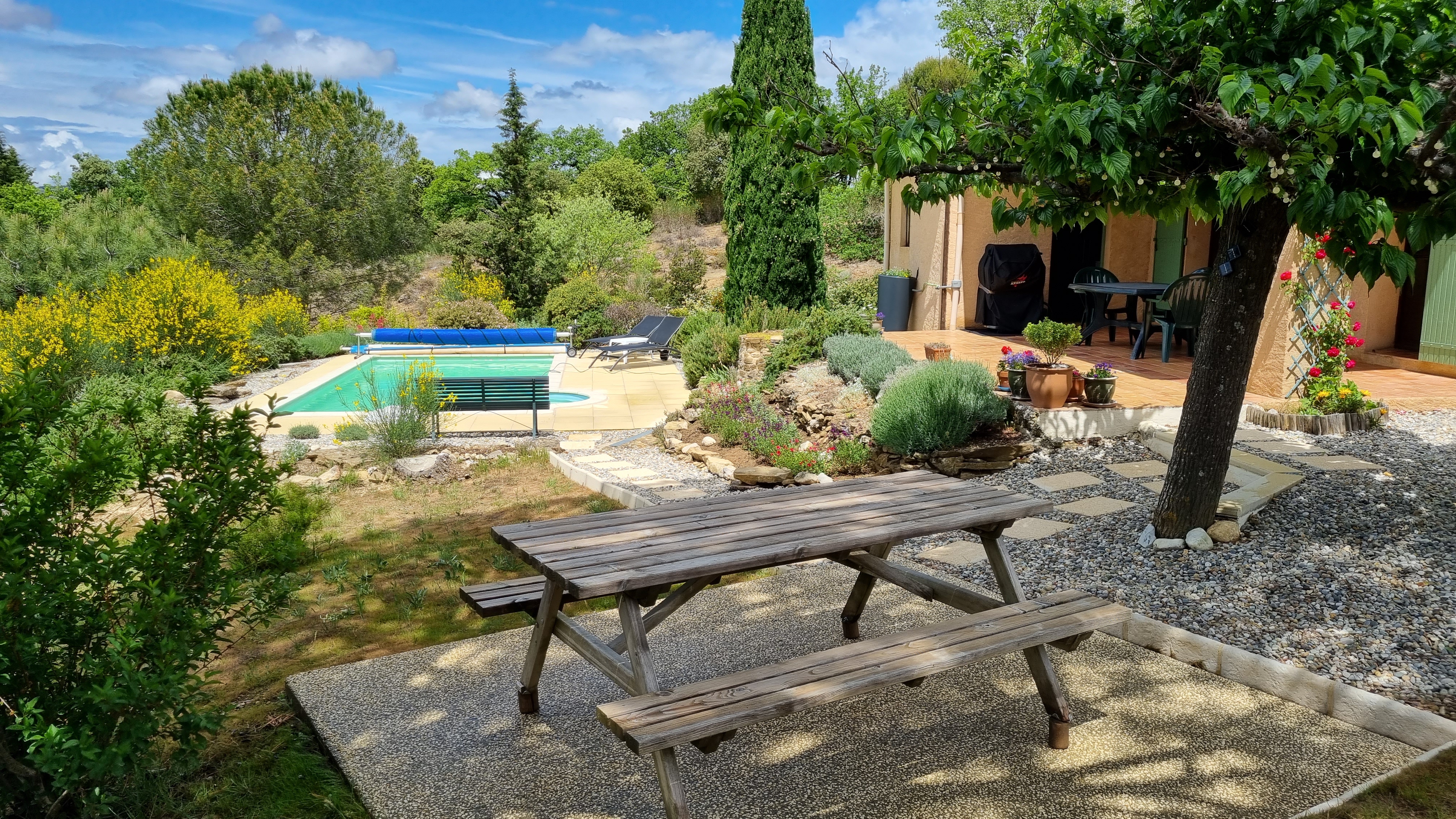 Garden 2nd terrace view